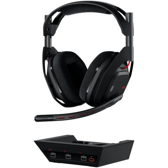 Astro A50 LIGHTSPEED Wireless Gaming Headset Gen5 + Base Station [PS5 - PC - PS4 - Xbox ] - Black